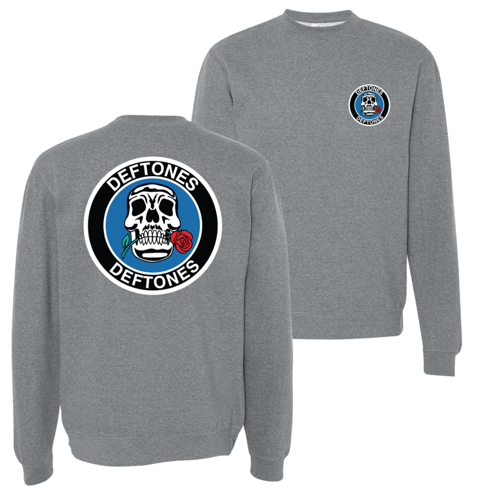 skull crewneck