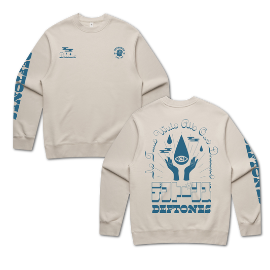 in tune ecru crewneck
