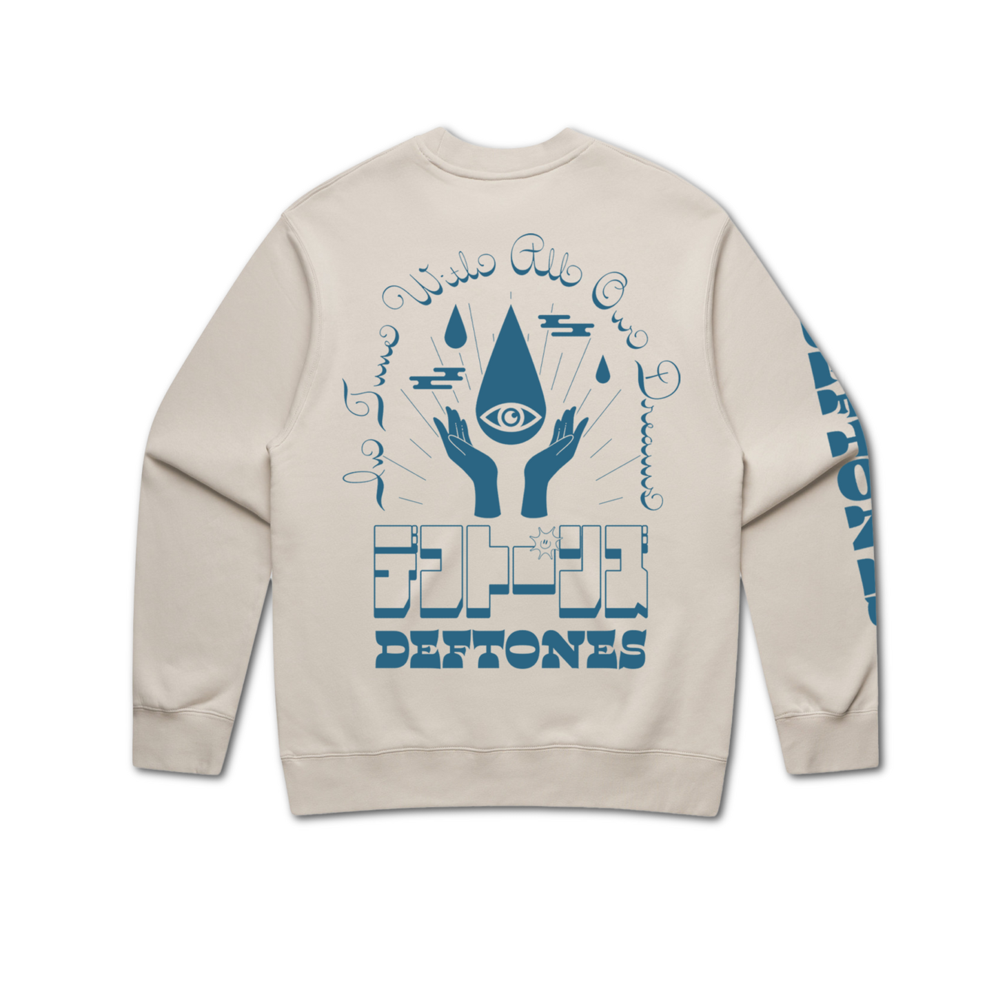 in tune ecru crewneck
