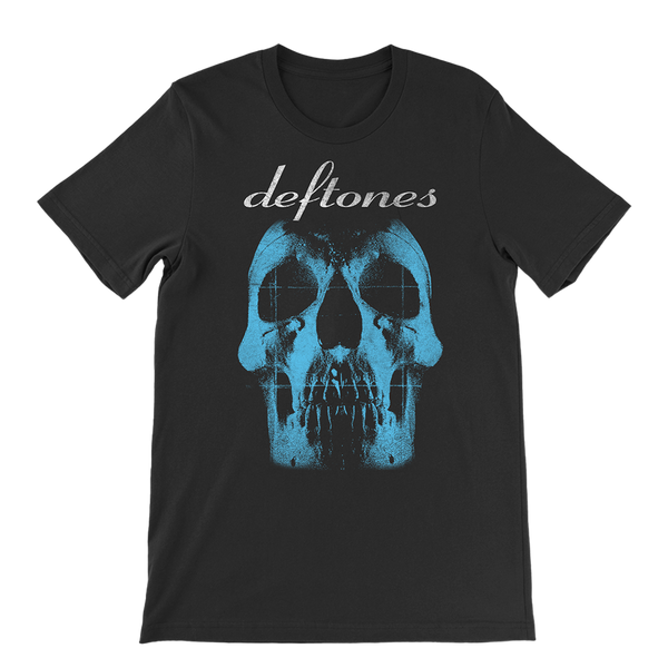 Blue Skull T Shirt Official Deftones UK Store